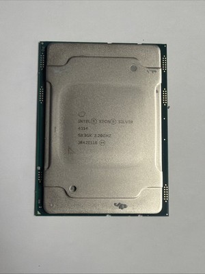 Lot of 8 Intel Core Xeon SILVER 4114 2.2GHz 10-Core Server CPU Processor, SR3GK