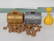 PLAYMOBIL SCHATULLEN MÜNZBÖRSE 30 GOLDDOPPELSCHATZ BANDITENTRUHE MITTELALTER