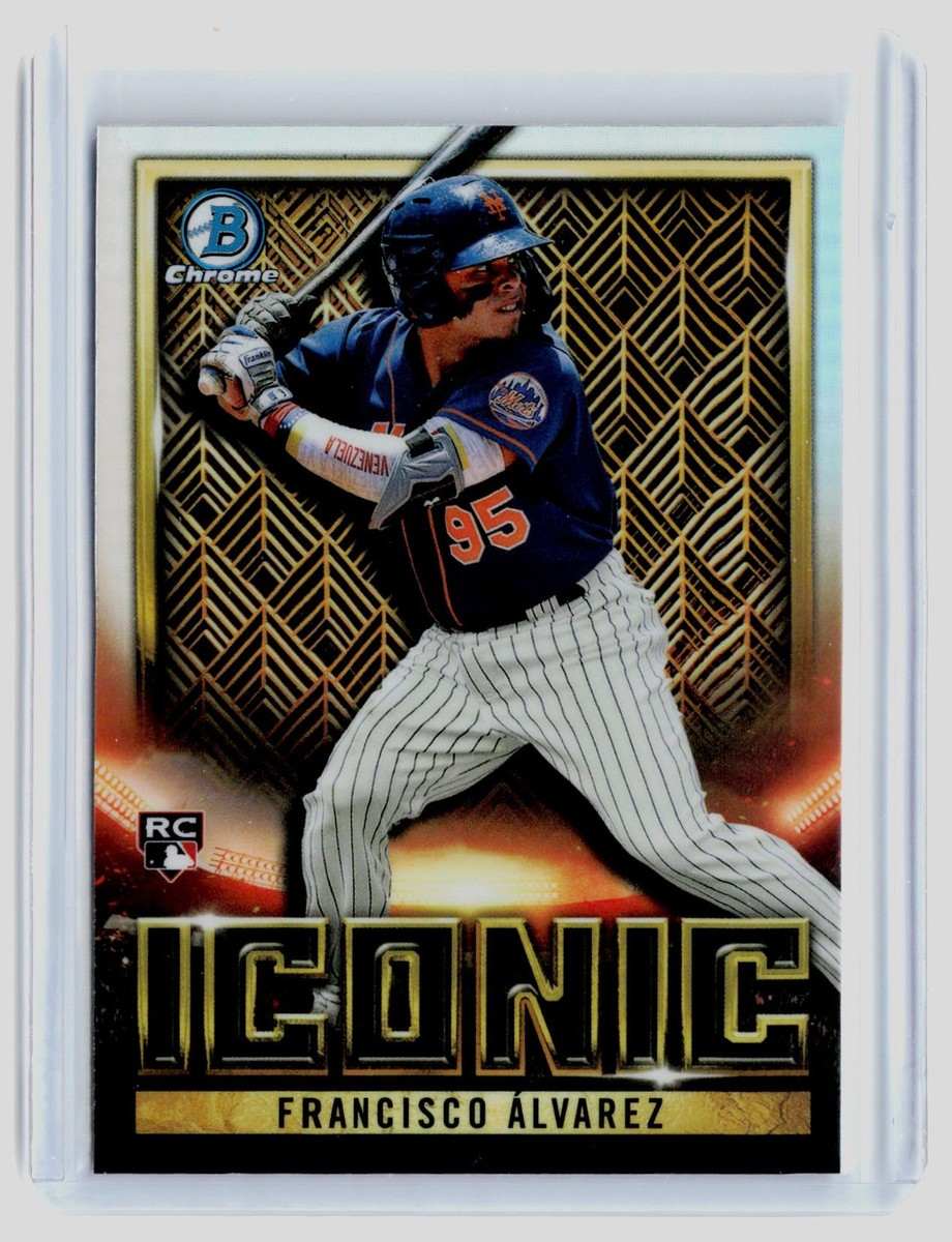 2023 Bowman Chrome #BI-25 Francisco Álvarez Bowman Iconic Rookie