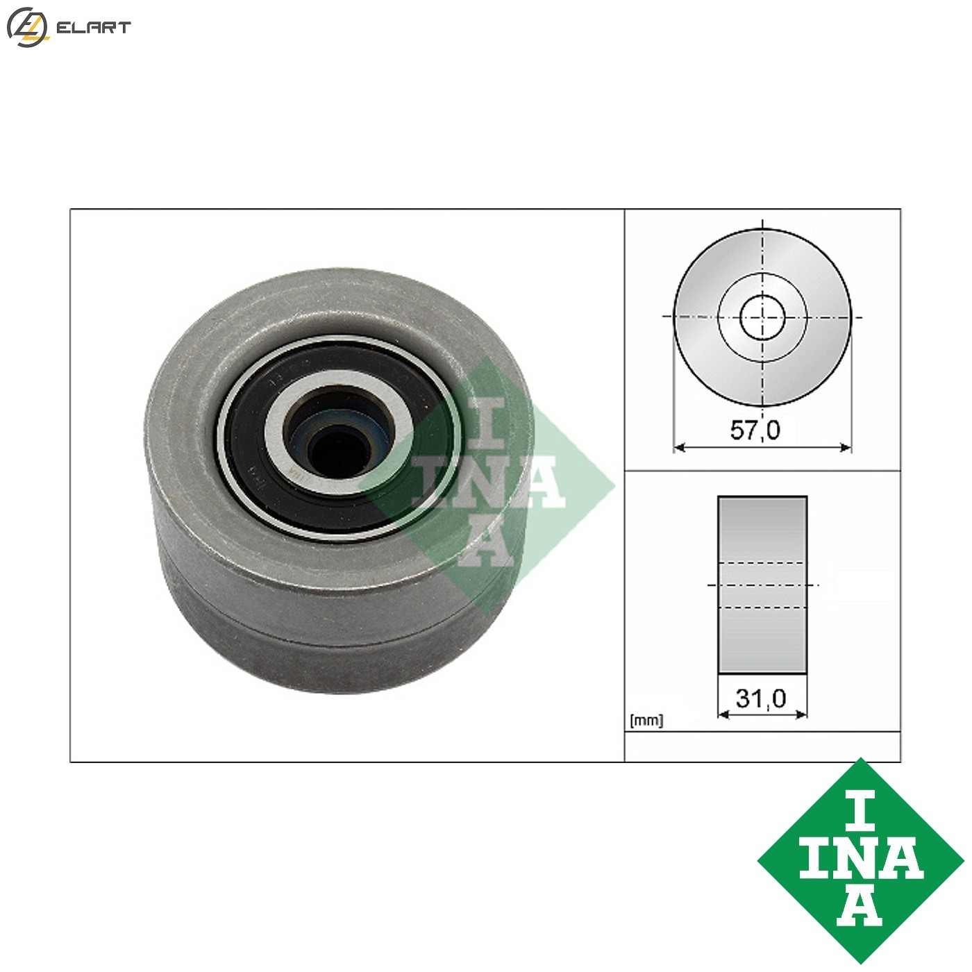 DEFLECTION PULLEYGUIDE PULLEY TIMING BELT 532 0992 10 FOR SKODA KAROQ SUPERB