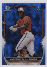 2023 Bowman Chrome Sapphire Edition Prospects Anderson De Los Santos 0p1n