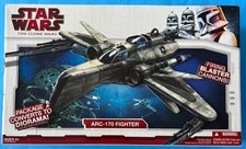 STAR WARS 2011 CLONE WARS ARC-170 FIGHTER SEALED BOX TOYS R US EXCLUSIVE