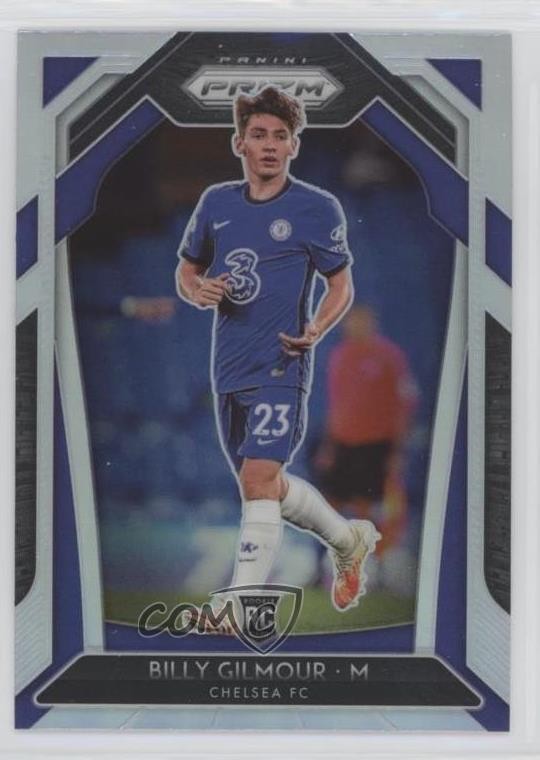 2020-21 Panini Prizm Premier League Silver Billy Gilmour #213 Rookie RC 5b4