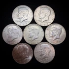 40% Silver - $3.50 FV -  1964 Kennedy Half Dollars - 06-27