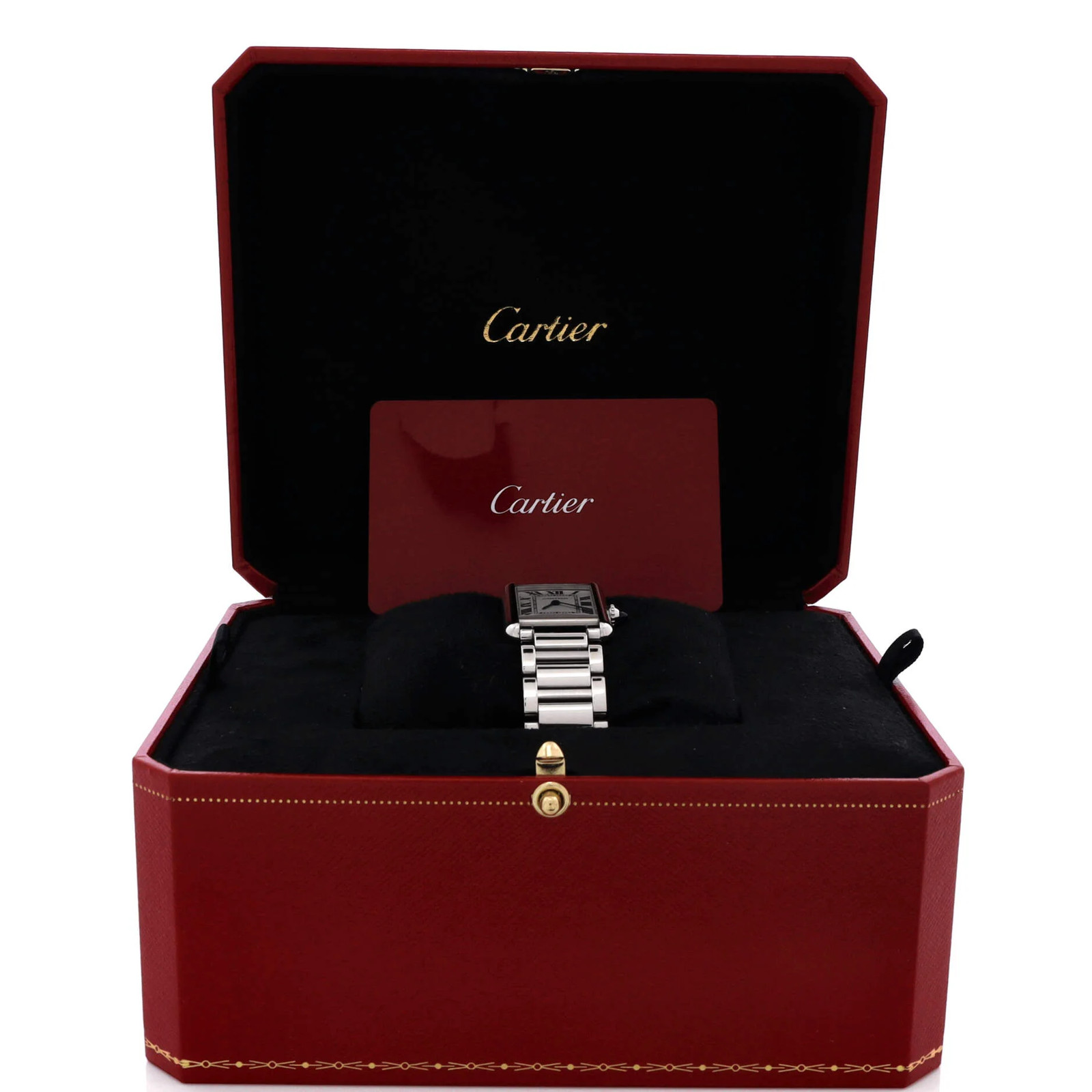Cartier Must de Cartier Tank Quartz Watch Stainless Steel 22 image 2