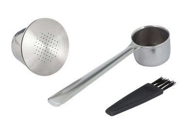 Ernesto Wiederverwendbares Kaffeekapsel-Set Komptaibel mit Nespresso