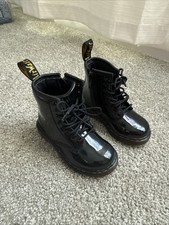 Dr. Martens 1460 T Youth/toddler Sz 7US Lace Up Zip Combat Boots