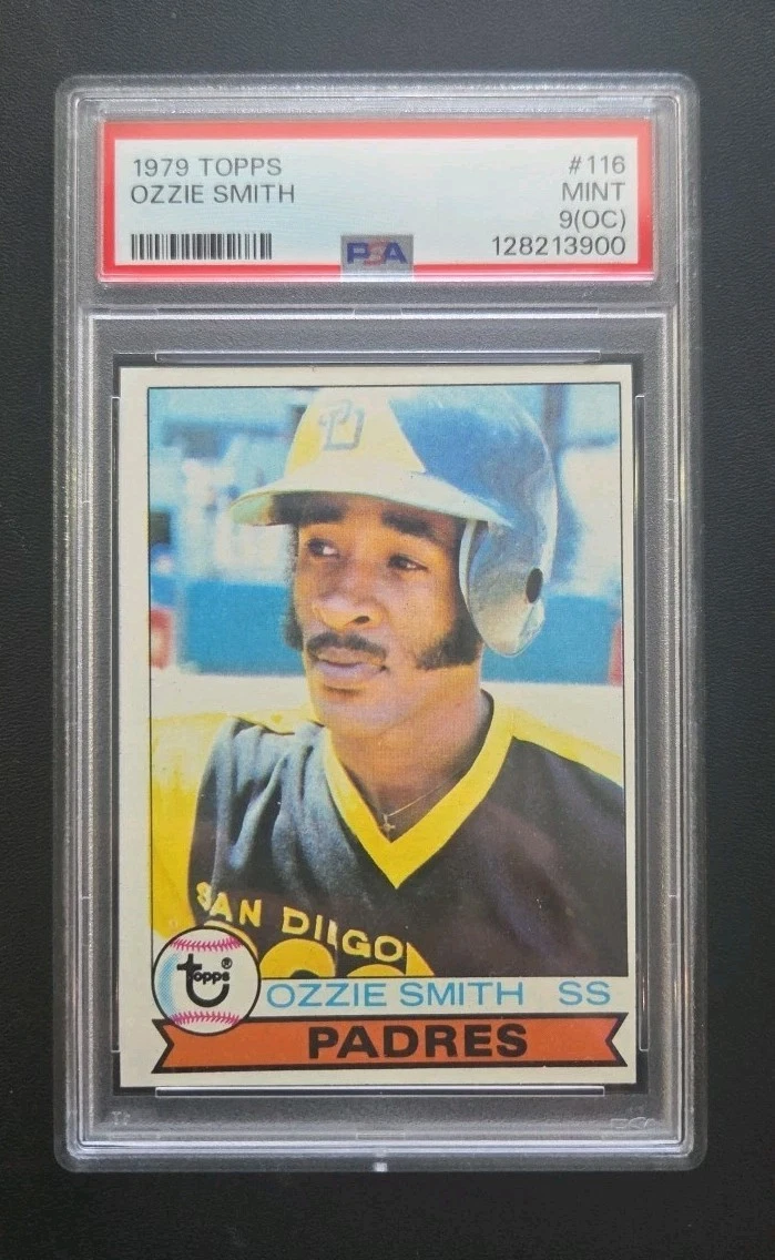 Ozzie Smith Professional Sports Authenticator (PSA) Baseball