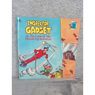 Inspector Gadget in the Case of the Mixed Up Scientist Golden Look-Look 1983