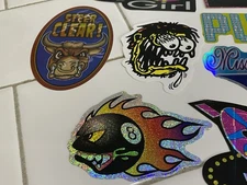 13 Vintage 2000s Y2k Vending Machine Stickers Diva My Bad Flaming 8 Ball