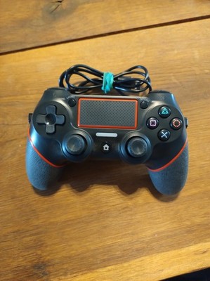 PlayStation 4 PS4: DualShock Wireless Controller Schwarz Plus Ladekabel Top