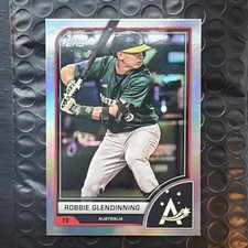 Topps 2023 World Baseball Classic Robbie Glendinning Australia #92 Refractor