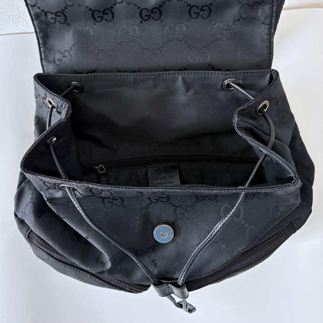 Gucci GG pattern nylon backpack daypack backpack … - image 10