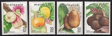 MALAYSIA SG719/22 1999 RARE FRUITS MNH