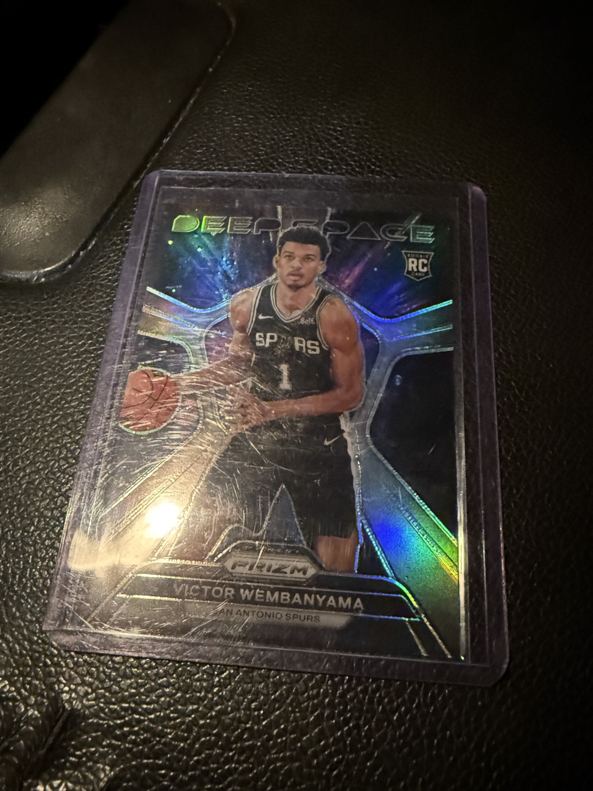 2023-24 Panini Prizm - Deep Space Victor Wembanyama #1 Silver Prizm (RC)