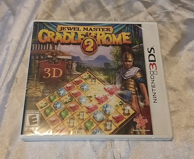 Jewel Master Cradle of Rome 2 (Nintendo 3DS system) BRAND NEW SEALED GAME - USA