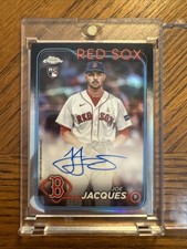 Topps Chrome Red Sox Joe Jacques /499 Auto Rookie