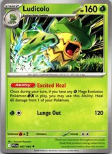 Ludicolo 007/094 UC Phantasmal Flames Pokemon Near Mint