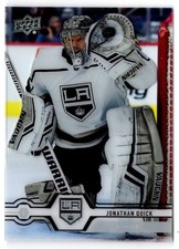 2019-20 Upper Deck Clear Cut Parallel Jonathan Quick Los Angeles Kings #154