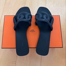 HERMES Aloha Beach Sandals 36