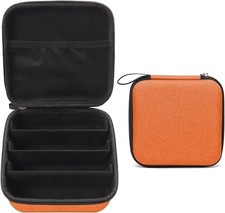 Travel Sunglasses Organizer Case, Hard-Shell Adjustable Eyewear Storage Box