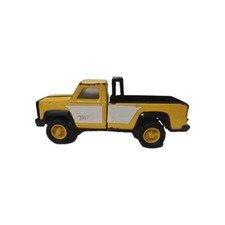 Vintage Tonka Corp Dodge Pick Up Truck Diecast Yellow Made in USA