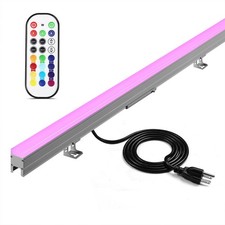 Wall Washer Light RGBW Color Changing Outdoor Bar Lights Waterproof Plug in 3...