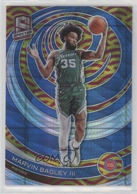 2022-23 Panini Spectra Asia Red & Yellow Prizm 27/75 Marvin Bagley III #131 0t30