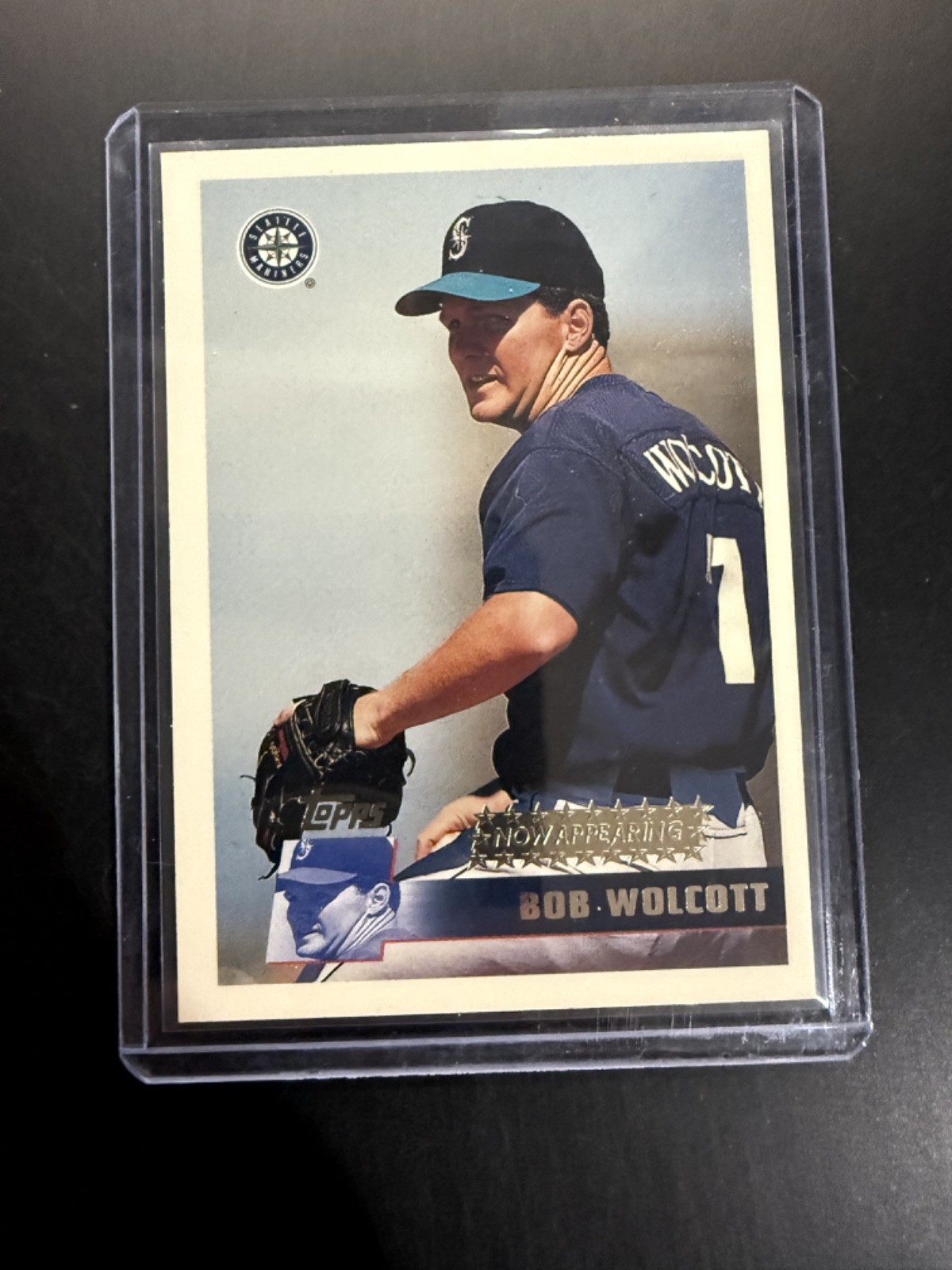 1996 Topps - Now Appearing Bob Wolcott #353