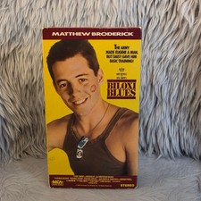 Biloxi Blues VHS 1988 War Comedy Matthew Broderick Neil Simon MCA Home Video