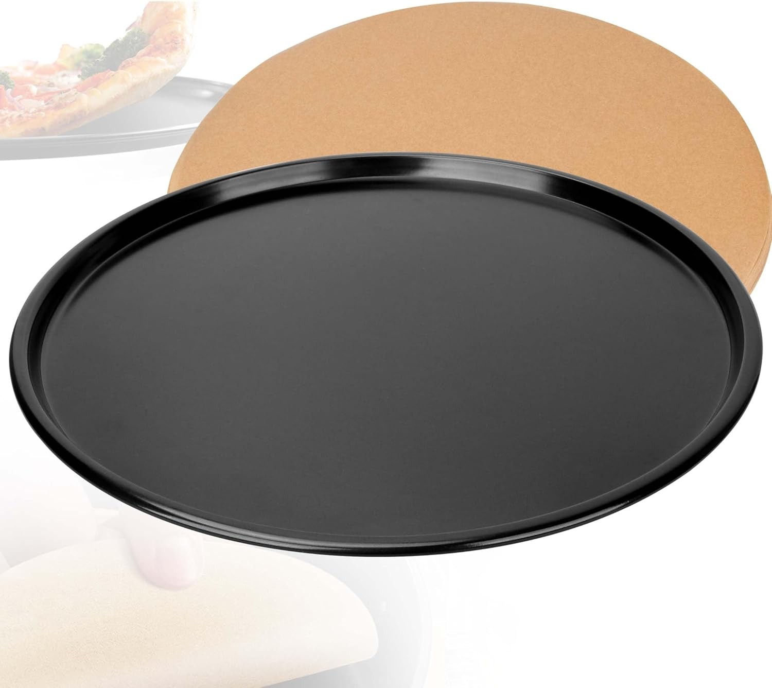 13 Inch Pizza Pan for Breville Smart Oven, Nonstick Round Tr