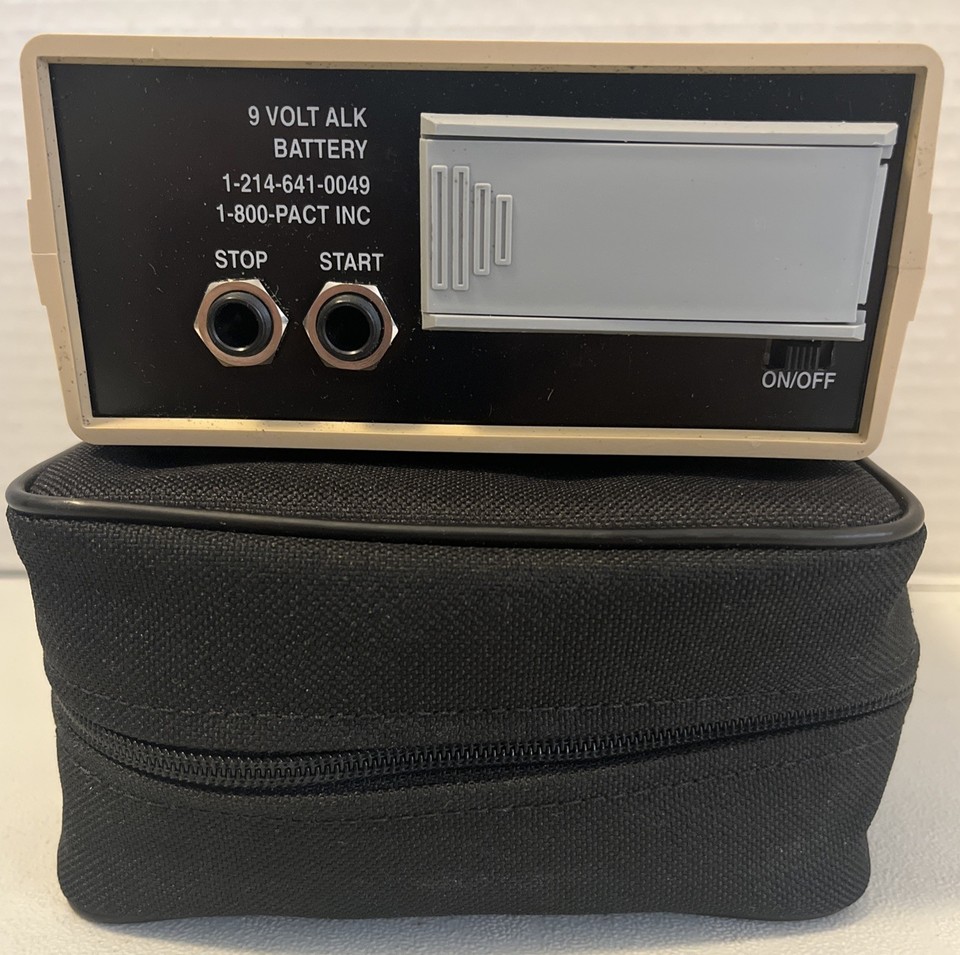 Vintage PACT Model 1 Chronograph W/ Zipper Case EXCELLENT CONDITION ...