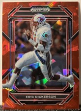 Eric Dickerson 2023 Panini Prizm Draft Picks - RC Red Ice Prizm #39