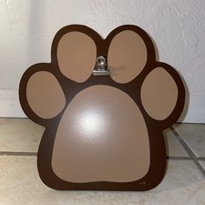 Paw Print Pet Picture Display Frame for Dogs Cats Paw Print Photo Decoration