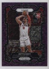 2023-24 Panini Prizm Fast Break Purple Prizm 48/75 Seth Lundy #138 0mn9