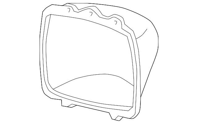 Anillo de montaje de faros GM 05968095 genuino Foto 3 de 4