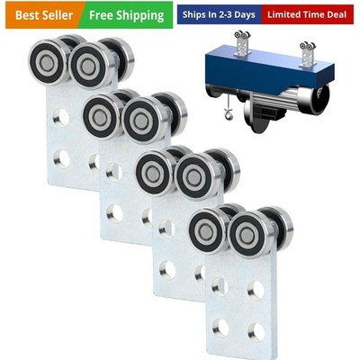 2 Wheel Trolleys Rollers.Bearing Trolley Assembly.The top of The Trolley has ...