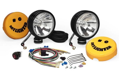 KC Hilites Halogen Spot DayLighter 6'' Round Driving Lights Kit w/ Classic Covers