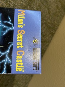 Milon's Secret Castle for NES Nintendo With Box And Manual