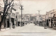 Nevada City CA California Street Scene Saloon 1910s RPPC Photo Postcard COPY