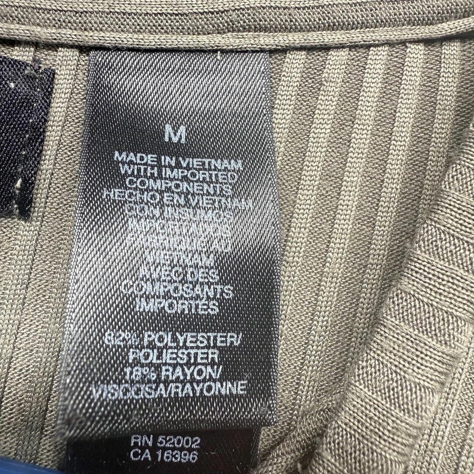 Axcess Mens Short Sleeve Stretch Casual T Shirt Light Khaki Size M - Image 3 of 4