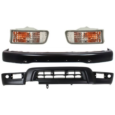 Bumper Face Bars Front for 4 for Toyota for 4Runner 1996-1998 - Steel Bumper Kit