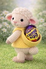 Easter Lamb Knitting Pattern Only Choc cover Bunny Easter Creme Egg Gift
