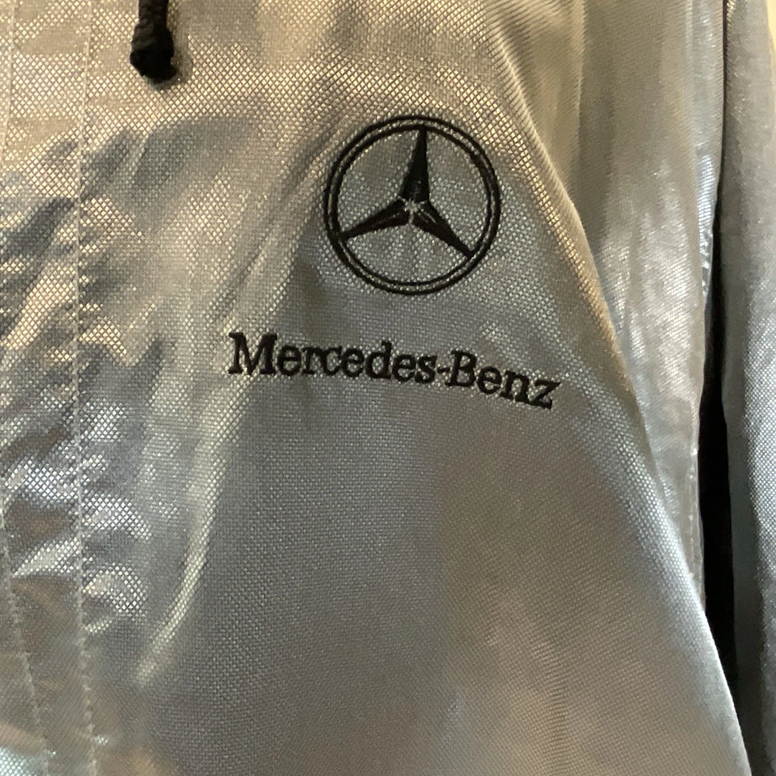 Mercedes Benz  Motorsports Men’s Silver Jacket Silver size: M image 4