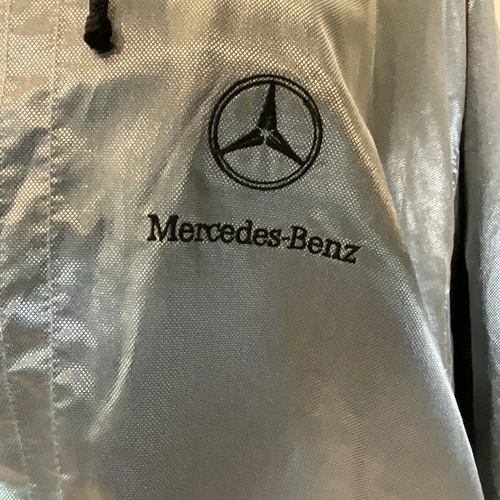 Mercedes Benz  Motorsports Men’s Silver Jacket Silver size: M image 4