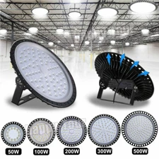 500W 300W 200W 100W Watt UFO LED High Bay Light Warehouse Led Shop Light Fixture
