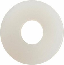 Made in USA #5 Screw, 6/6 Nylon Standard Flat Washer