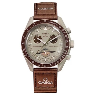 NEW Swatch x Omega Moonswatch Mission To Saturn Watch - With Box