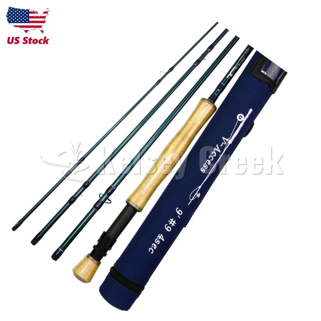 Maxcatch VAccess Fly Rod, 9', 310wt, Fast Action, Graphite, Rod Tube