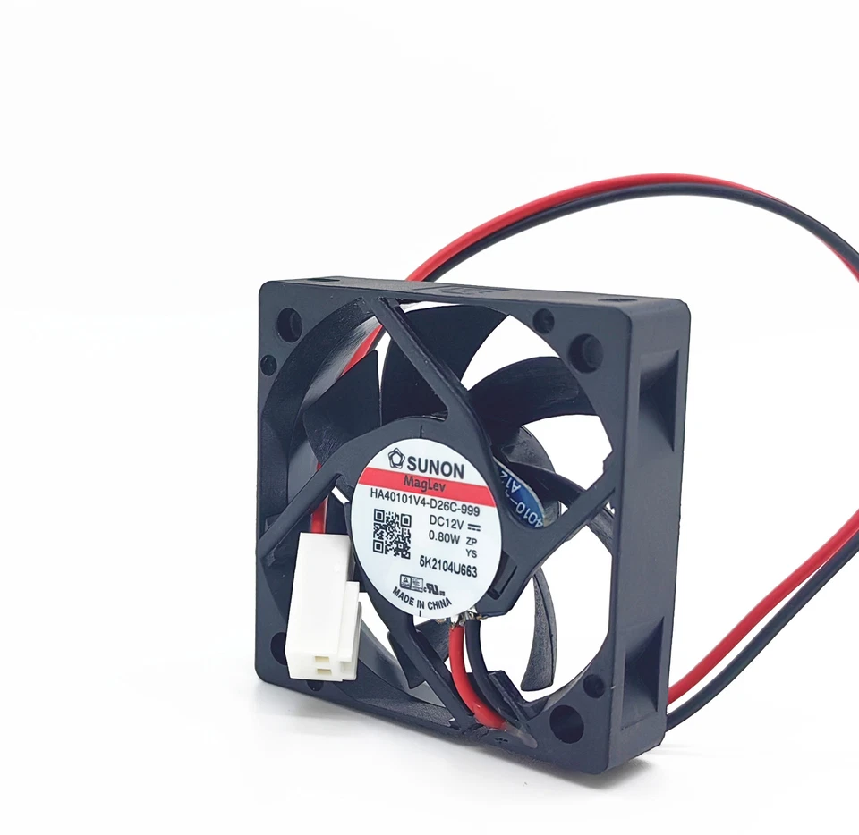 SUNON HA40101V4-D26C-999 4010 12V 0.8W 2P Magnetic Suspension Silent Fan - Image 4 of 4